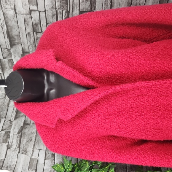 Lands' End Boucle Wool Coat - Picture 3 of 9